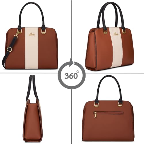 Lavie Women's Ushawu Satchel Bag | Satchel Handbag for Work | Ladies Purse | Stylish Shoulder Bag | Gift for Women