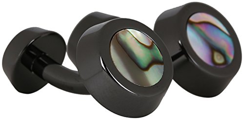 Peluche Zirconium Ceramic Studded with Natural (Semi Precious) Cufflinks for Men