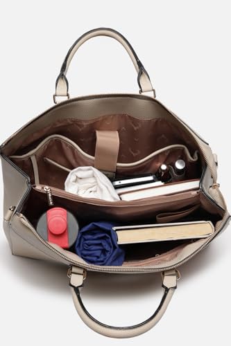 Allen Solly Womens embroidered beige HANDBAG