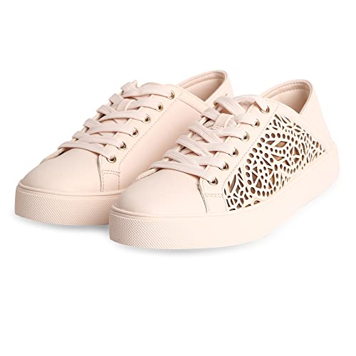 Aldo CARENTERIEL680 Pink Women Synthetic Sneakers