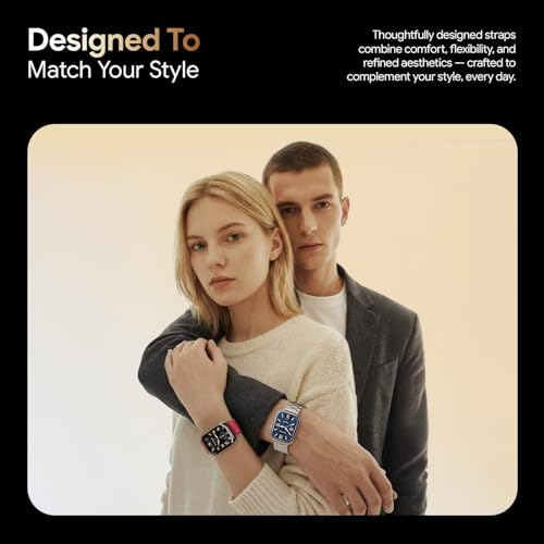 Fire-Boltt Ninja X Ring Smart Watch 1.96" Always On Display Bluetooth Calling, Voice Assistant, SpO2 & Heart Rate, 120+ Sports Modes, IP67 Waterproof Smartwatch for Men & Women - Silver Steel