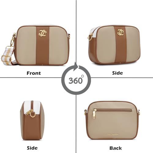 Lavie Signature Women's Tulsa Colourblock Box Crossbody Sling Bag | Ladies Purse Handbag | Gift for Women
