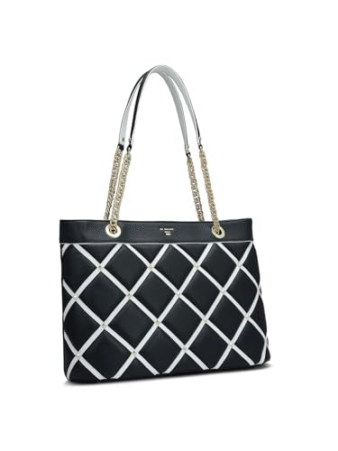 Da Milano Genuine Leather Black Shoulder Bag (01511) (Medium)