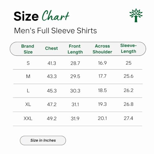 Woodland Men Cotton Solid Regular Fit Long Sleeves Shirts (Olive, S)
