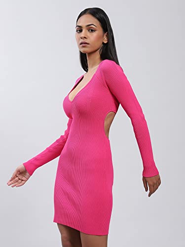 Label RITU KUMAR Pink Bodycon Short Dress