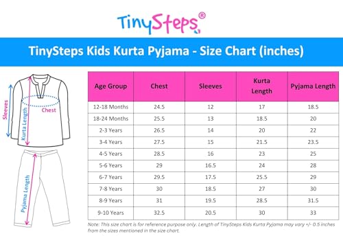 TinySteps Traditional Ethnic Wear Boys Printed Kurta With Sequence Work And White Cotton Elastic Waist Pajama Set (Wine)
