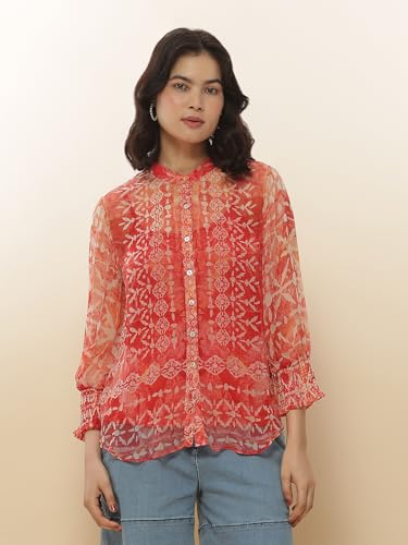 Label RITU KUMAR Coral Printed Shirt