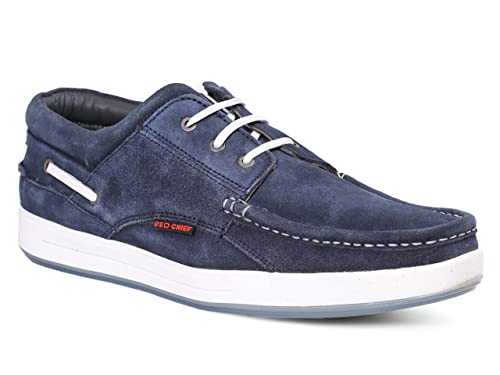 Red Chief Genuine Leather Casual Shoes for Men | Stylish & Comfortable Shoes | RC3505 Blue