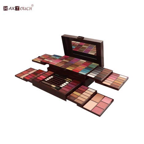 MaxTouch All In One Makeup Kit #2462, 66 Colors Eyeshadow Palette With Blush And Contour, Foundation Cream etc.