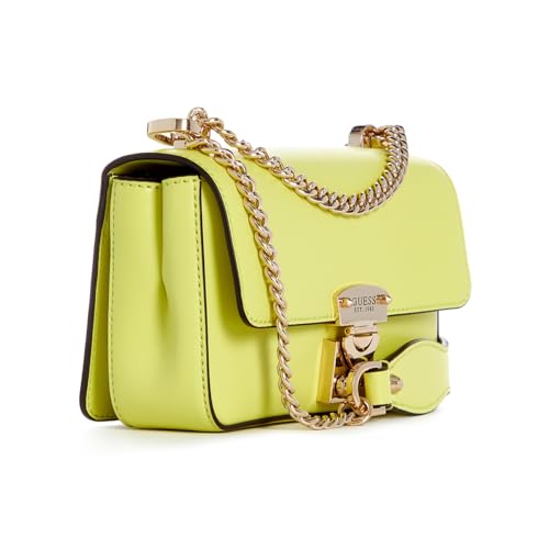 GUESS Women's Lime Solid Mini Crossbody Bag| Ladies Purse Handbags | Gift For Ladies