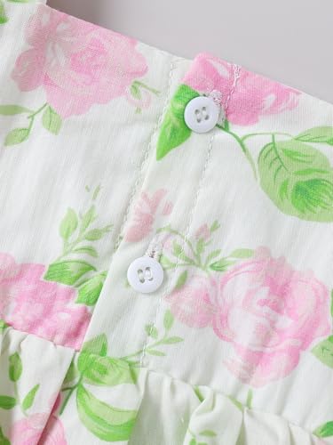 Hopscotch Floral Applique Onesie (3-6 Months)