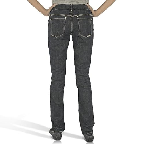 Puma Women's Regular Jeans (56376701_Black, Blue_30/32)