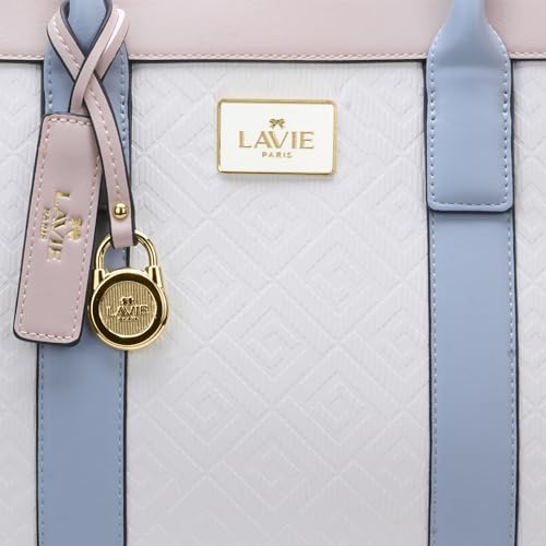 LAVIE PARIS Women's Eloise Large Box Satchel Bag | Satchel Handbag for Work | Ladies Purse | Stylish Shoulder Bag | Gift for Women