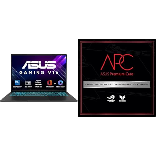 ASUS Gaming V16 (2025) 14th Gen,Intel Core 7 240H Gaming Laptop (RTX 4050-6GB/16GB RAM/512GB SSD/Windows 11 Home,V3607VU-RP275WS + 1 Year Brand Warranty Extension
