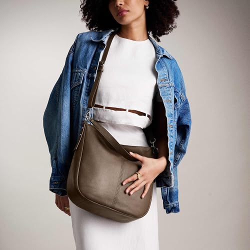 Fossil Women's Jolie Gray Hobo Bag ZB1434793