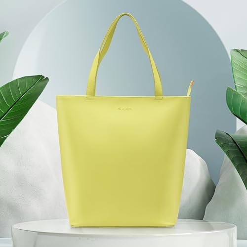 Fastrack Solid Structured Tote Bag for Women, Ladies and Girls | With Zipper Closure and Dual Handles