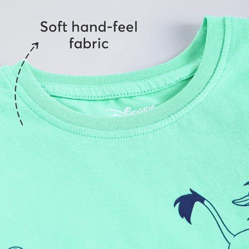 Hopscotch Boys Full Sleeves Black Lion King Cotton Shirt with T-Shirt for Ages (2-3 Years)