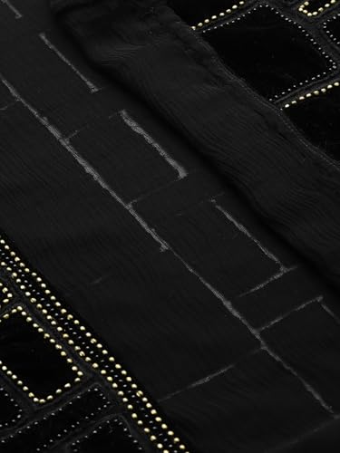Ritu Kumar Black Geo Applique Jacket