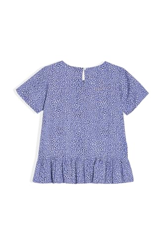 Allen Solly Girl's Regular Fit Blouse (AGTSERGFZ67744_Blue