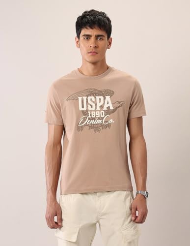 U.S. POLO ASSN. Denim Co. Men's Brand Printed Muscle Fit T-Shirt