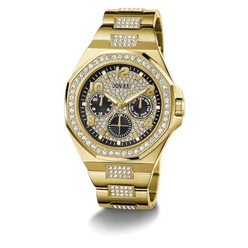 GUESS Trend 46 mm Black Dial Men Chronograph Watch- GW0785G2