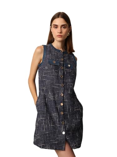 ONLY Women's Blue A-line Dress