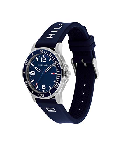 Tommy Hilfiger Blue Dial Round Shaped Casual Women Analog Watch_TH1720016W