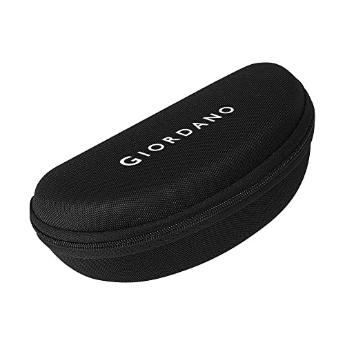 Giordano Polarized Round Unisex Sunglasses - (50 | Blue Lens)