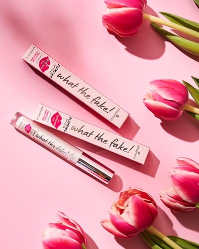 essence What the Fake! Plumping Lip Filler | Lip Gloss for Full, Voluminous Lips | Translucent Pearly Finish | Vegan & Cruelty Free, Gluten Free, Paraben Free