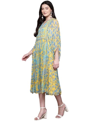 Aarke Ritu Kumar Yellow Masami Long Dress