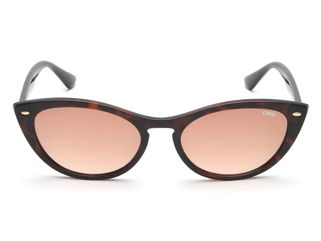 IDEE eyewear 100% UV protected Cat Eye sunglasses for women| small with brown gradient polycarbonate lens