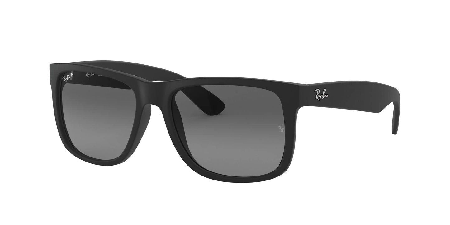 Ray-Ban Men Polarized Grey Lens Square Sunglasses - 0RB4165622/T355