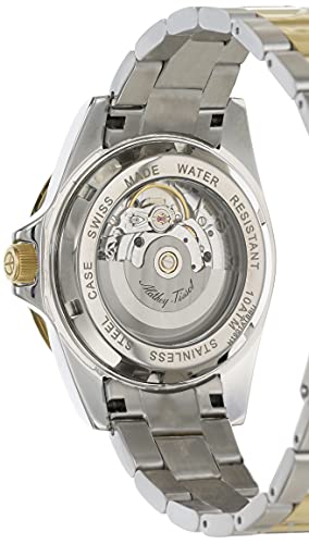 Mathey-Tissot Stainless Steel Swiss Made Automatic Vintage Analog Blue Dial Men's Watch - H901Atbbu