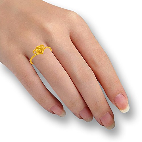P.C. Chandra Jewellers 22KT Yellow Gold Ring for Women - 1.25 Grams