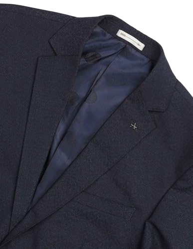 Arrow Men's Wool Business Suit Pants Set (ARAJSU5547_Navy