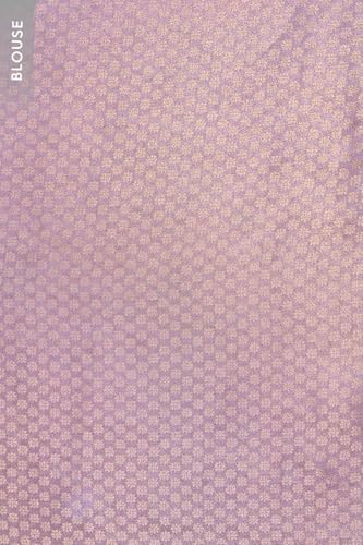 Taneira Women Violet Viscose Tissue Embroidered Saree with Unstitched Blouse Piece (SAPP01AA0723-Violet)