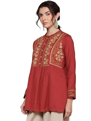 Ritu Kumar Maroon Hanoi Kurti