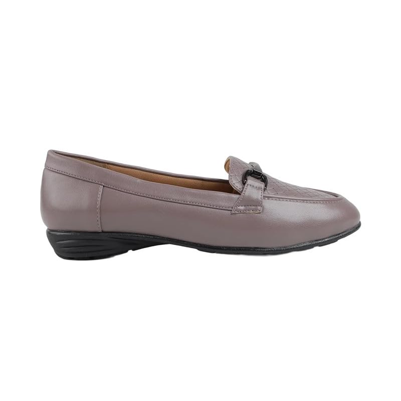 tresmode MOR Grey Women's Casual Loafers in Size 7 UK / 40 EU