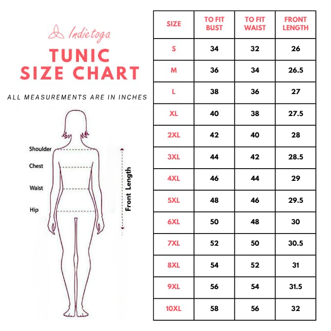 Indietoga Women's Plus Size Stretchable Velvet Embroidered Longline Top (P10001662_Blue Embroidered_XL)