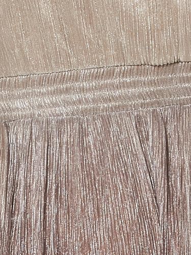 Max Women Ombre A-line Dress (Beige_S)