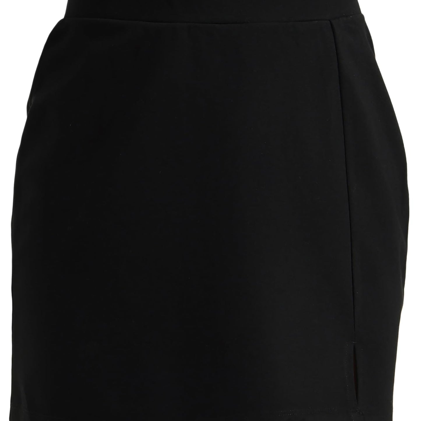 United Colors of Benetton Solid Ponte Skirt - (Size:M) - 26P39HHD001WG100 Black