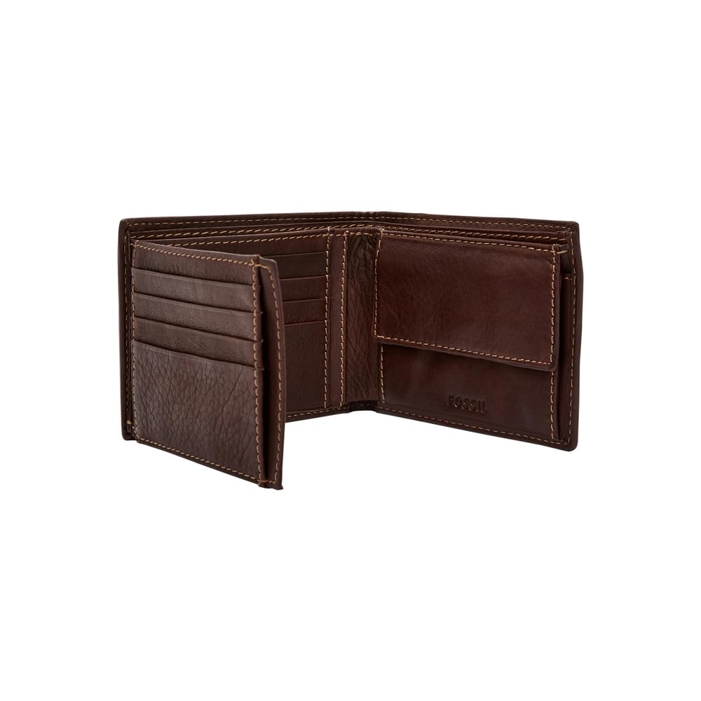 Fossil Lufkin Brown Wallet SML1391201