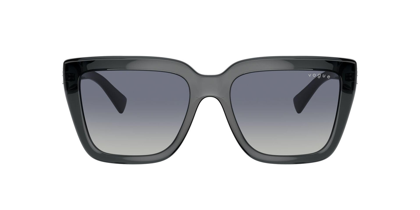 VOGUE EYEWEAR Women Gradient Blue Lens Butterfly Sunglasses - 0VO5575SB31324L55