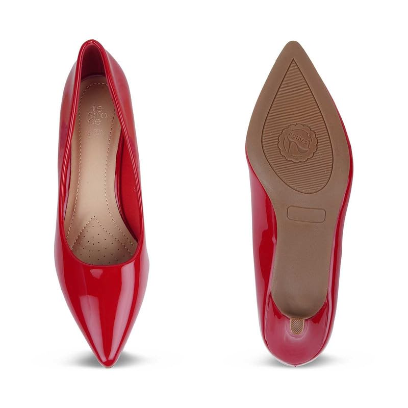 tresmode 239-JERSE RED Women Pumps EU/39 UK/6