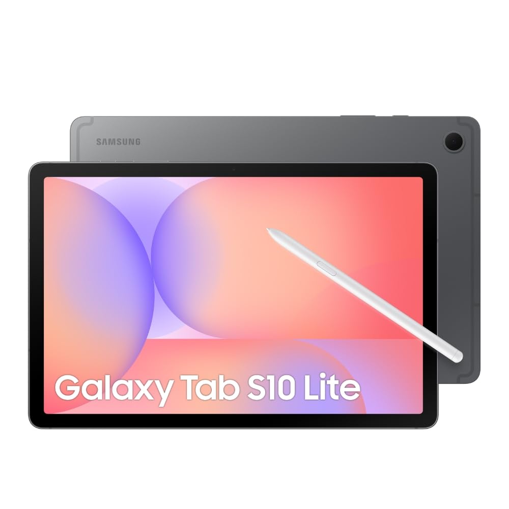 Samsung Galaxy Tab S10 Lite with AI, S Pen in-Box, 27.7 cm (10.9 inch) TFT LCD Display, 6 GB RAM, 128 GB Storage + Kaspersky Standard Mobile Security 1 Device 1 Year (Physical Pack)
