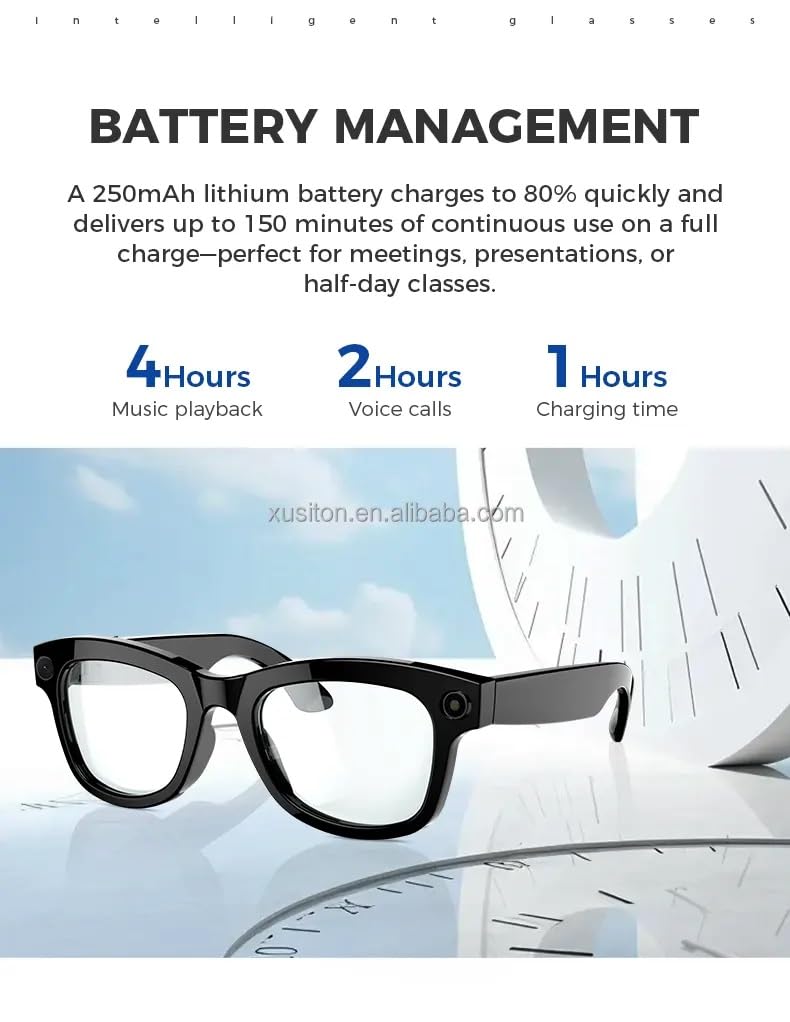 FKU M01 Smart Glasses with Camera Chat GPT Music Call ENC Noise Cancellation Sunglass Men AI Translate Sport Glasses