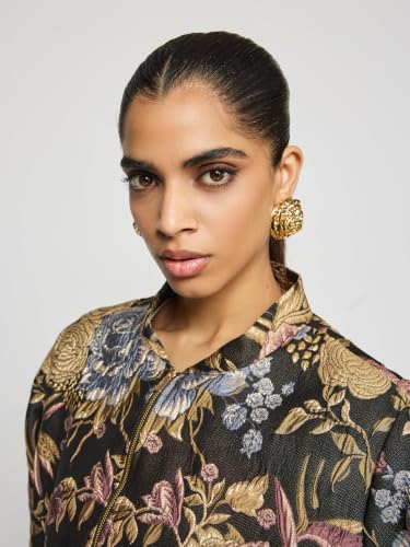Label RITU KUMAR Black Neoni Jacket