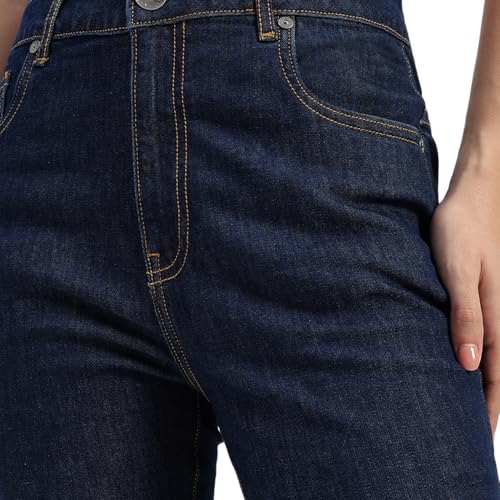 United Colors of Benetton Bootleg High Rise Bootcut Jeans (Size: 34) - 26P4ST5E9787I901 Blue