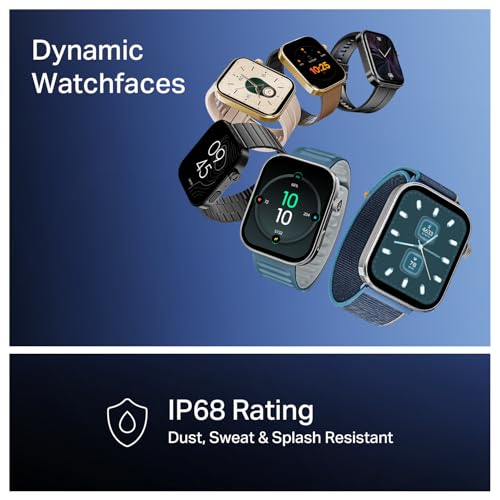 boAt Chrome Endeavour, Premium Metal Body, 1.96”(4.97cm) AMOLED Display,AI Coach Health Insights,Advanced S1 Processor,HRV,VO2 Max,Auto Watchface Refresh, Smart Watch for Men & Women (Steel Black)