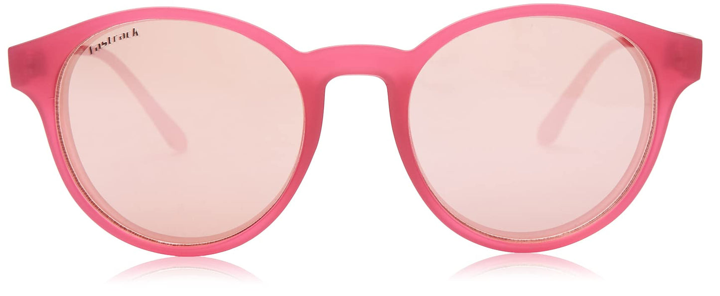 Fastrack Pink Round 100% UV protected Sunglasses for Women